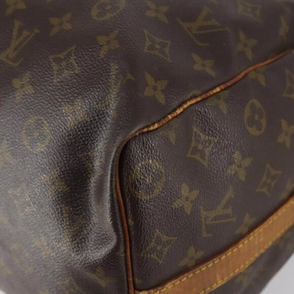 LOUIS VUITTON Monogram Keepall Bandouliere 45 Boston Bag M41418 LV Auth 135131 - Picture 4 of 16